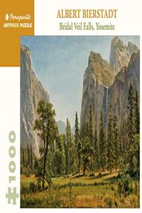 Albert Bierstadt Bridai Veil Falls Yosemite 1000-Piece Jigsaw Puzzle