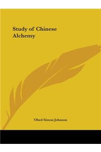 Study of Chinese Alchemy