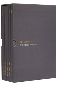NKJV Bible Journals - The Gospels and Acts Box Set