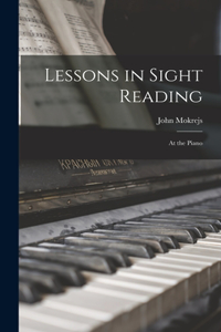 Lessons in Sight Reading