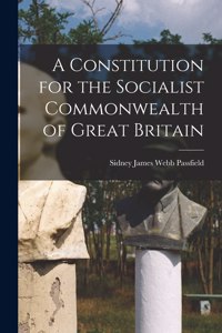 A Constitution for the Socialist Commonwealth of Great Britain