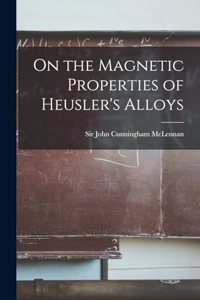 On the Magnetic Properties of Heusler's Alloys