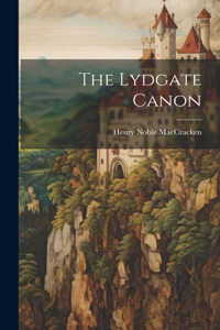 The Lydgate Canon