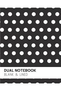 Dual Notebook Blank and Lined