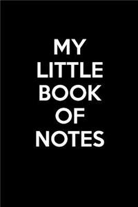 My Little Book of Notes