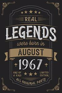 Real Legends were born in August 1967