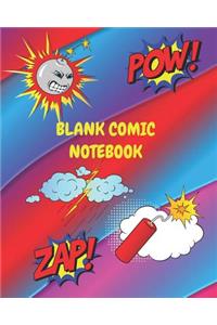 Blank Comic Notebook