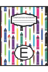 Composition Notebook E