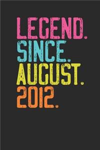 Legend Since August 2012