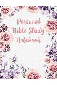 Personal Bible Study Notebook