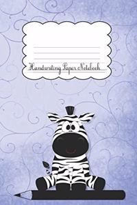 Handwriting Paper Notebook
