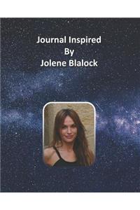 Journal Inspired by Jolene Blalock