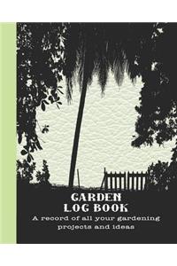 Garden log book