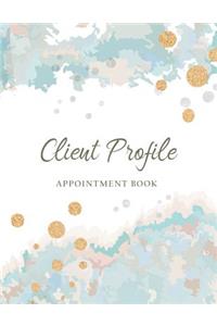 Client Profile Appointment Book