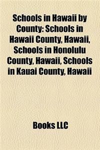 Schools in Hawaii by County