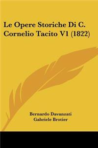 Opere Storiche Di C. Cornelio Tacito V1 (1822)