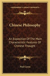 Chinese Philosophy