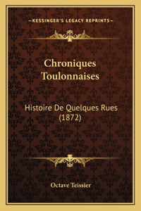 Chroniques Toulonnaises