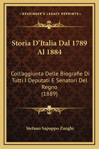 Storia D'Italia Dal 1789 Al 1884