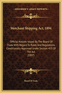 Merchant Shipping Act, 1894