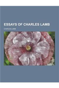 Essays of Charles Lamb