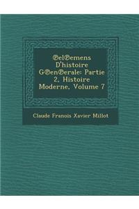 El Emens D'Histoire G En Erale