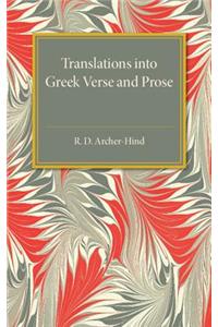 Translations Into Greek Verse and Prose