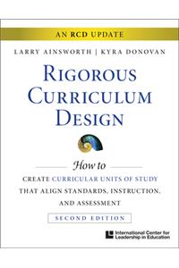 Rigorous and Relevant Curriculum Design 2019