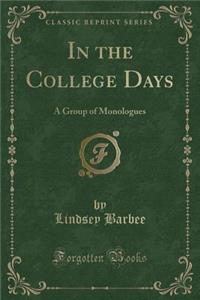 In the College Days