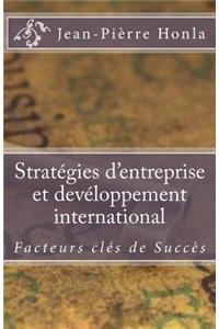 Stratégies d'Entreprise et Devéloppement International