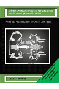2000-06 LANDROVER Freelander Td4 Turbocompresor Reconstruir y Reparación de Guía