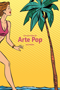 Livro para Colorir de Arte Pop para Adultos 1