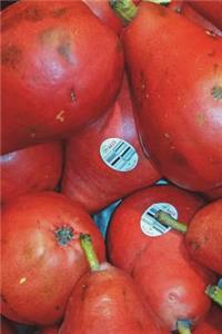 The Red Pears Journal: 150 Page Lined Notebook/Diary