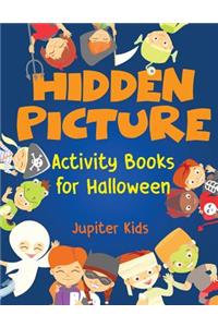 Hidden Picture Activity Books for Halloween