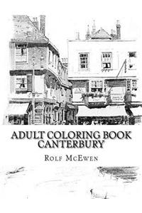 Adult Coloring Book - Canterbury