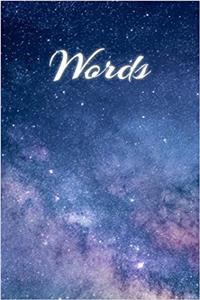 Lavender Blue Starry Sky Words: Volume 13