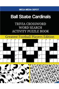 Ball State Cardinals Trivia Crossword Word Search Activity Puzzle Book