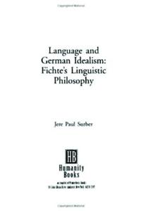 Language and German Idealism