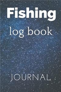 Fishing Log Books journal