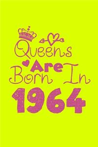 Queens Are Born In 1964 Notebook