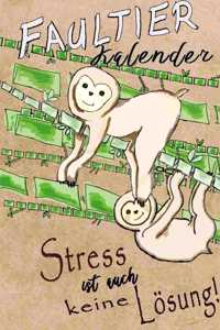 Faultier Kalender