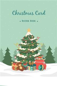 Christmas Card Record Book