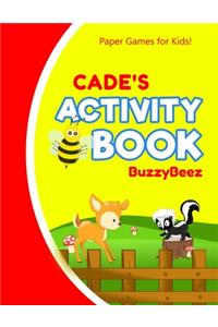 Cade's Activity Book