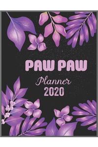 PAW PAW Planner 2020