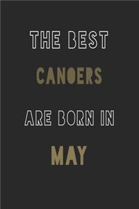 The Best canoers are Born in May journal