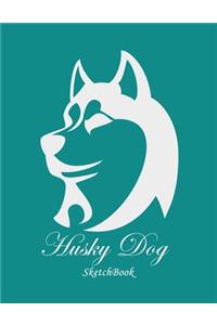 husky dog Sketchbook