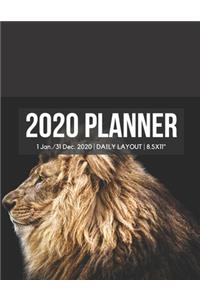 2020 Lion Daily Planner