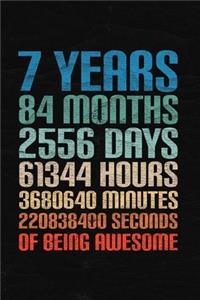 7 Years Of Being Awesome