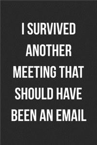 I Survived Another Meeting That Should Have Been An Email