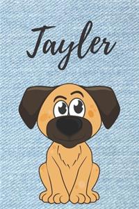 Personalisiertes Notizbuch - Hunde Tayler